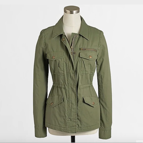 J. Crew Factory Jackets & Blazers - Jcrew Factory Ripstop Utility Jacket